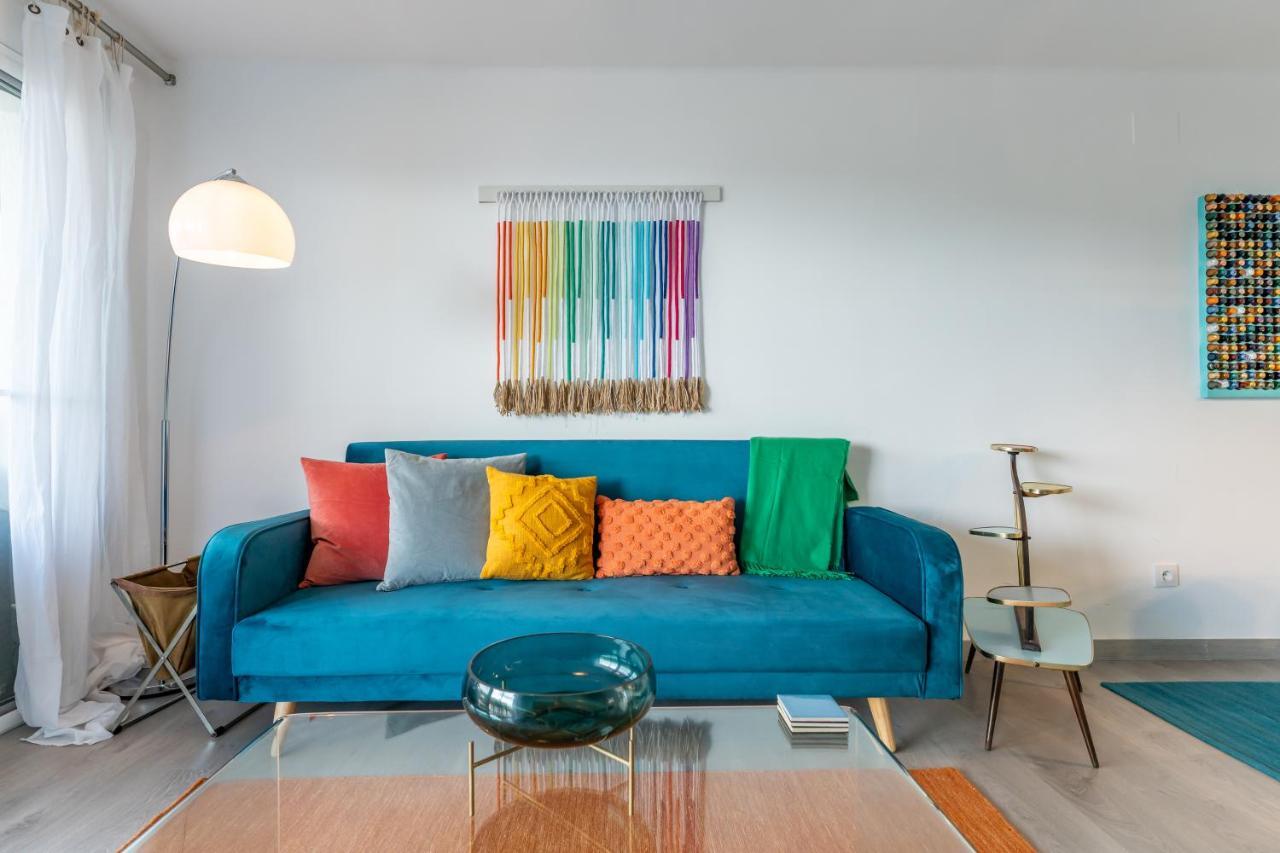 Beach Front Retro Hideaway In Salou Exterior foto